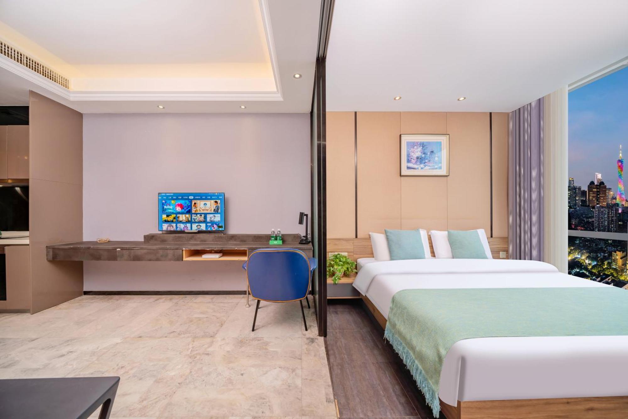 Cloudy International Apartment Beijing Rd A-Mall Γκουανγκζού Εξωτερικό φωτογραφία