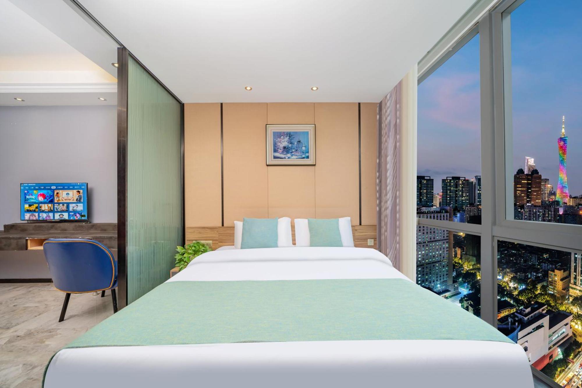 Cloudy International Apartment Beijing Rd A-Mall Γκουανγκζού Εξωτερικό φωτογραφία